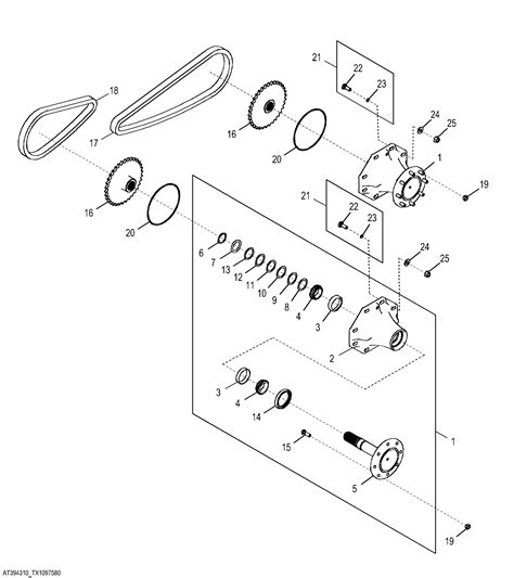 chain for john deere skid steer|skid steer drive chains.